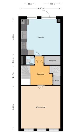Floorplan - Straelseweg 95A, 5911 CN Venlo